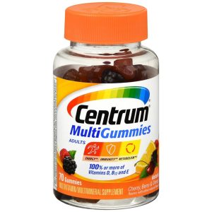 Adult Multi Vitamin Gummies 4-3-70 Each