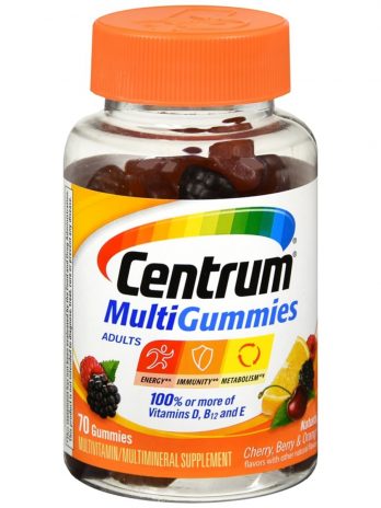 Adult Multi Vitamin Gummies 4-3-70 Each